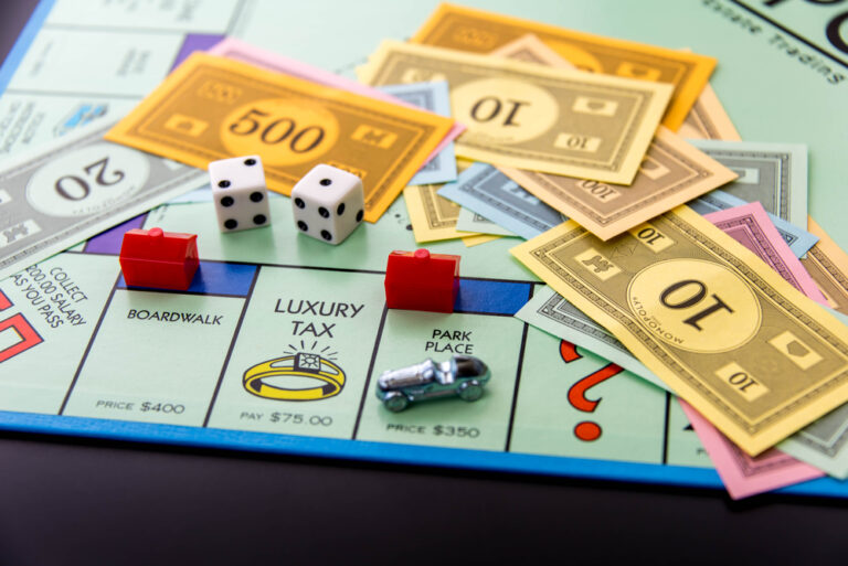 Monopoly Game Money Beats Weak US Dollar