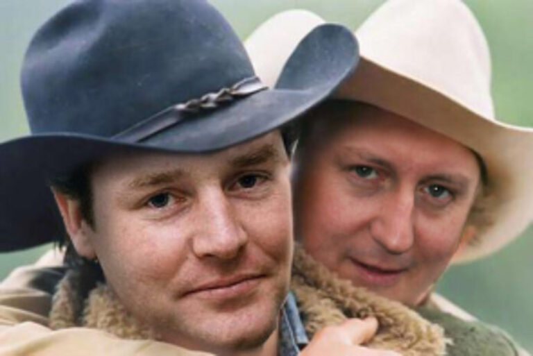 Brokeback Coalition Riding on into Sunset