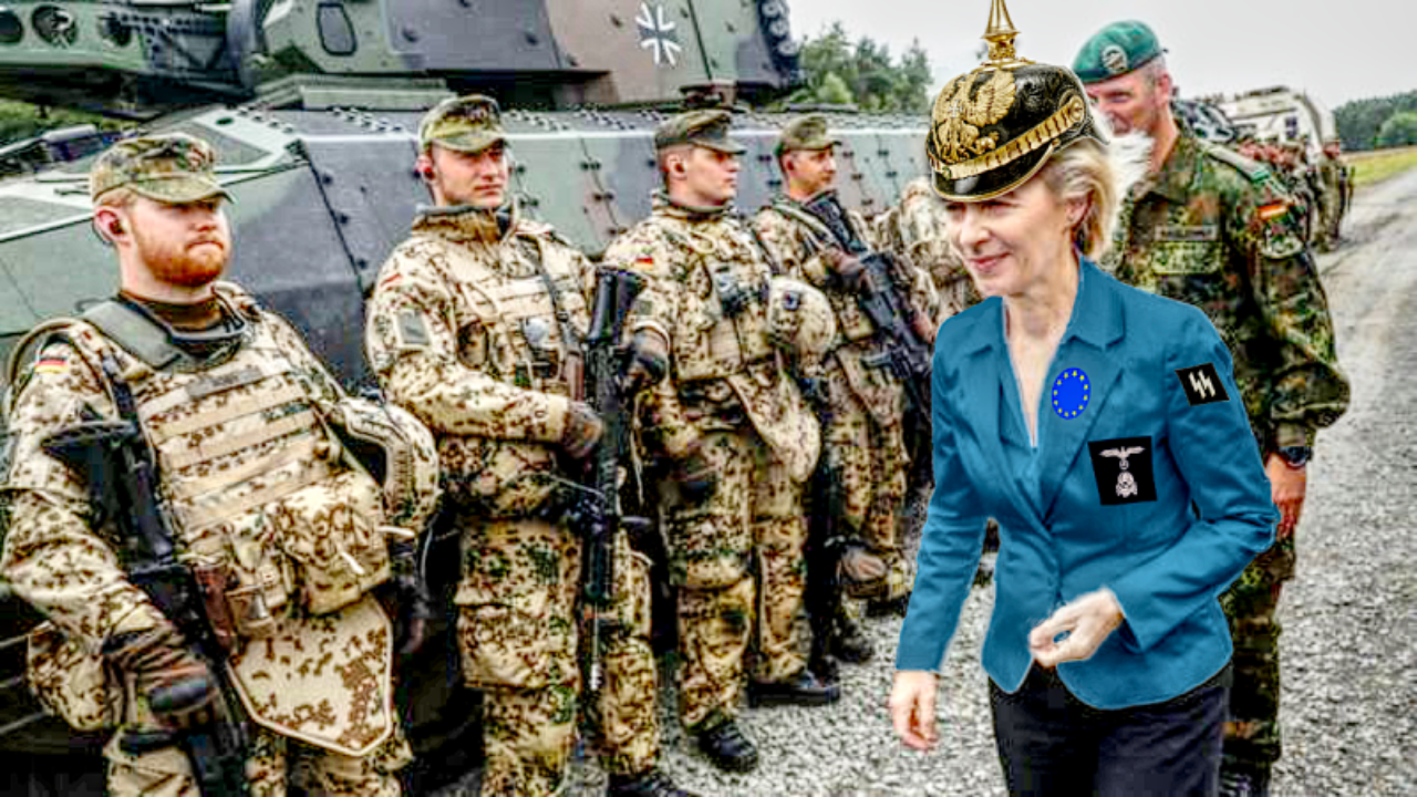 Eu Army Kommandant Ursula Von Der Leyen At Your Service Daily Squib