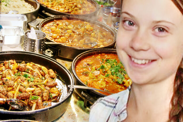 No Curry For Greta Thunberg