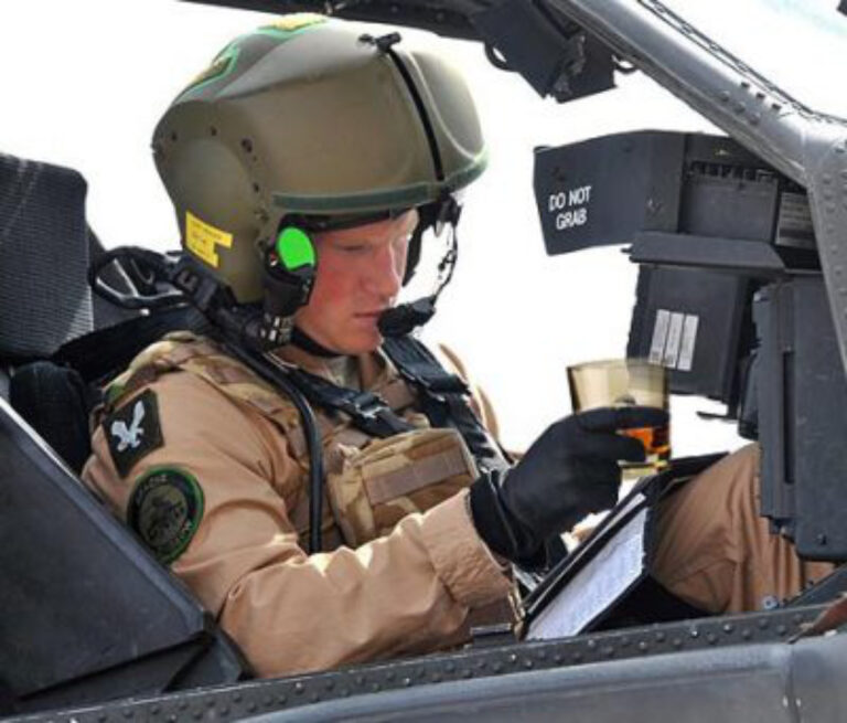 ‘Living Legend of Aviation’ Prince Harry Recalls His 20 Week Gunner Experience