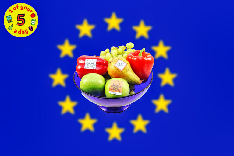 5 A Day: EU Vegetables and Fruit Full of Cancer Causing Chemicals