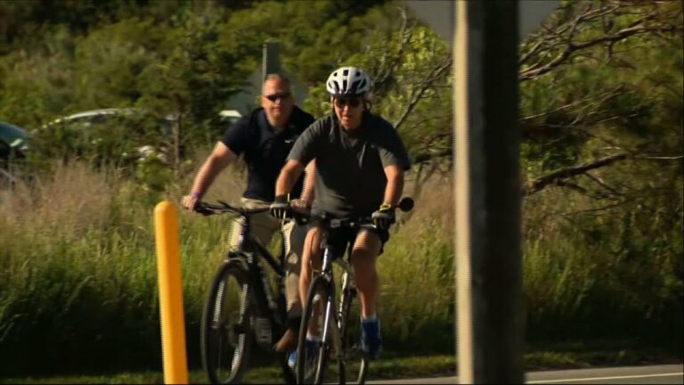 FACT CHECK: Joe Biden Did Not Fall Off His Bike