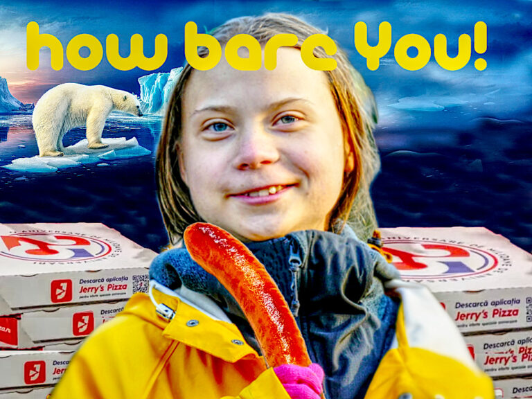 Greta Thunberg to Star in Eco Pizza Porn Video to Taunt ‘Toxic’ Influencer