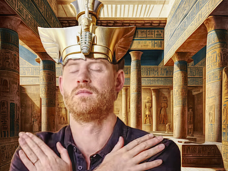 Bonkers Prince Harry Now Thinks He is an Egyptian Pharaoh