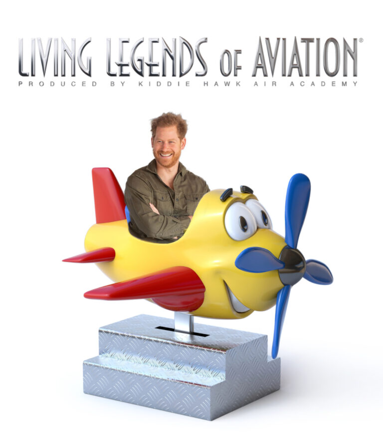 Living Legends of Aviation Prince Harry Enjoys New Title