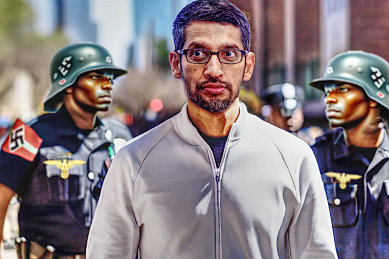 Google CEO Sundar Pichai Arrested by Woke Black Nazis