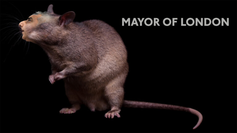 Rat Sadiq Khan Set to Win Again as Mayor of London