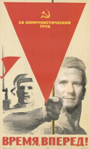 keir starmer soviet communist banner