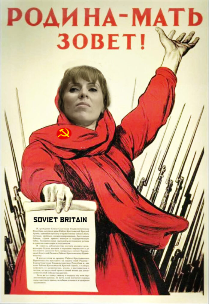 Bolshevik-SOVIET BRITAIN ANGELA RAYNER LABOUR PARTY abolish private land ownership