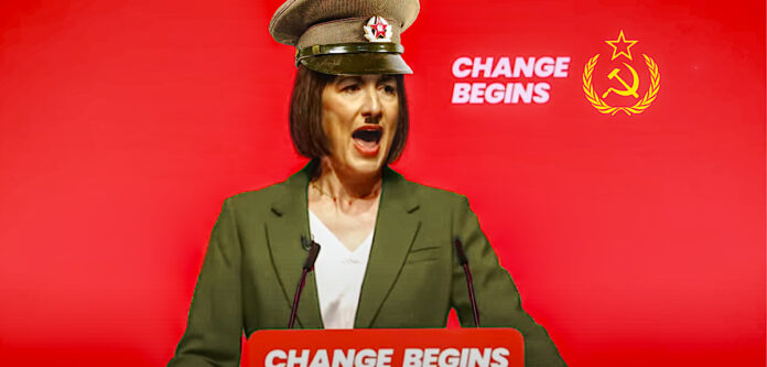 COMMISSAR RACHEL REEVES Labour Conference capitalist oppression