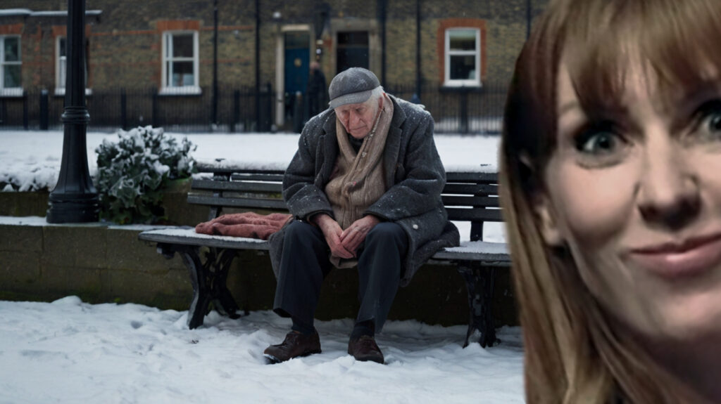 angela rayner homeless pensioner single person discount council tax