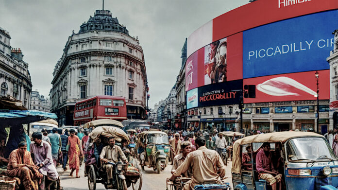 PICCADILLY CIRCUS LONDON THIRD WORLD