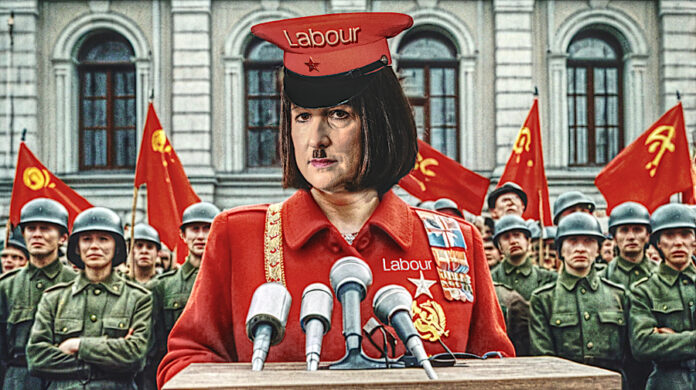 STASI CUNT RACHEL REEVES SOVIET BRITAIN LABOUR 1984 - Enhanced 2