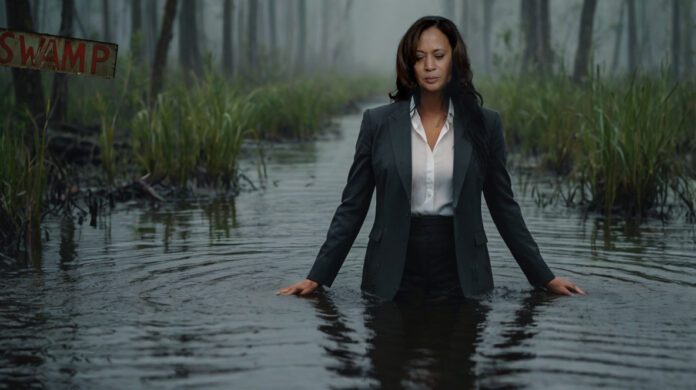 kamala harris the swamp