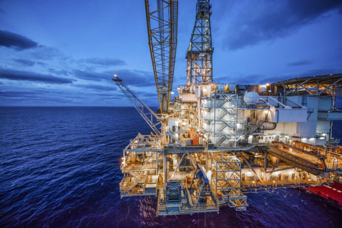 Gulf of Mexico Offshore Drilling Platform